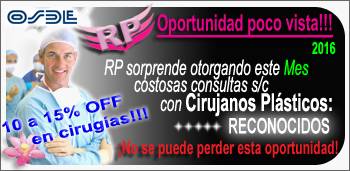 Oportunidad imperdible: este mes Centro Médico RP otorga costosas consultas, gratis! con cirujanos plásticos reconocidos!